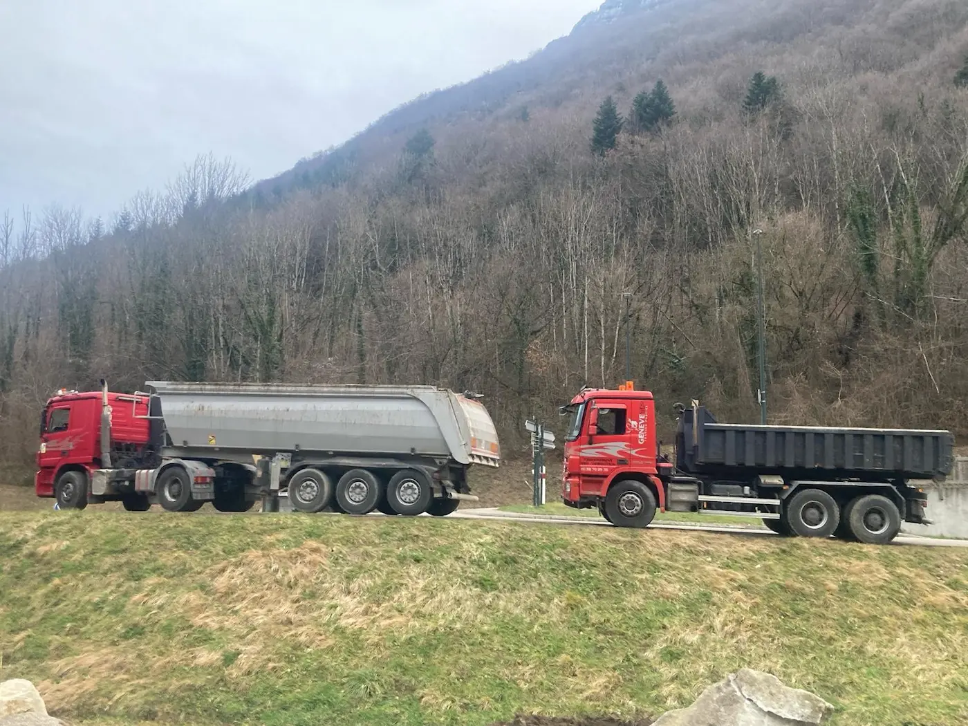 Transport de matériaux - Arnaud Geneve TP